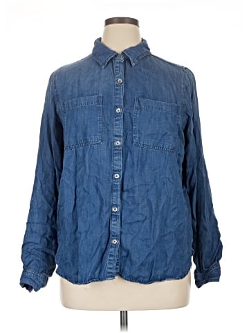Knox Rose Long Sleeve Button-Down Shirt (view 1)