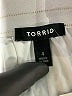 Torrid Stripes Blue Casual Skirt Size 4X Plus (4) - photo 4