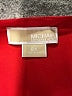 MICHAEL Michael Kors 100% Polyester Red Short Sleeve Blouse Size 2X - photo 7