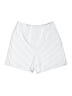 French Connection Stripes White Shorts Size 4 - photo 1
