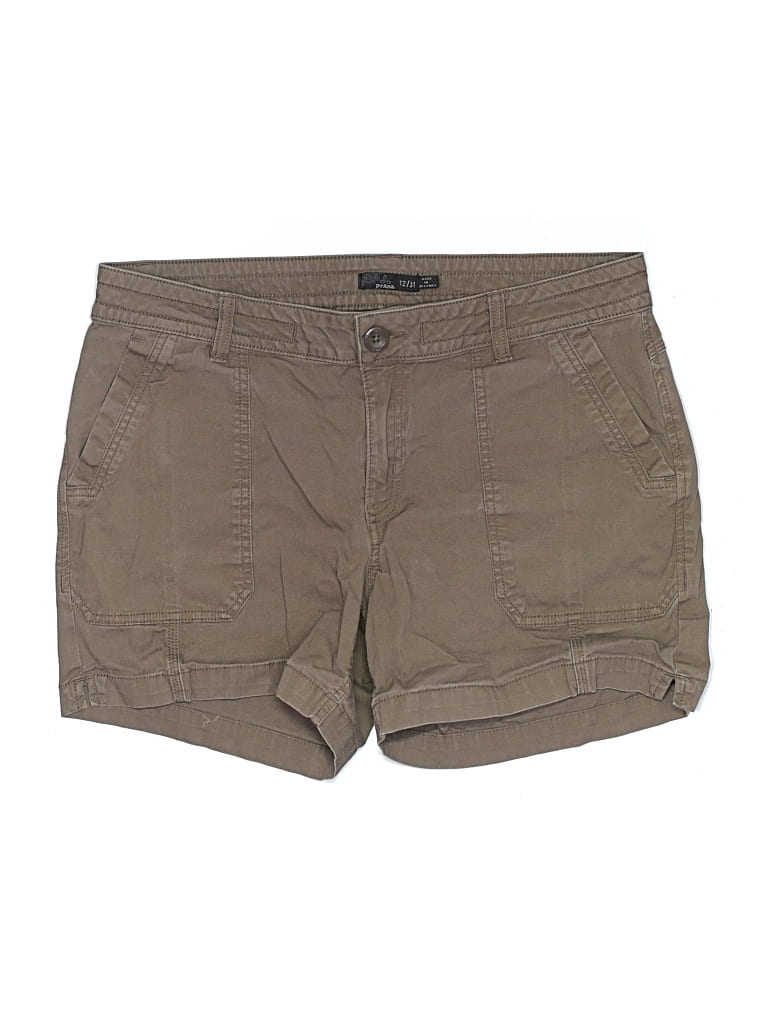 Pre-owned Prana Khaki Shorts In Tan