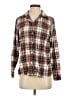 L.L.Bean Plaid Green Long Sleeve Button-Down Shirt Size S - photo 1