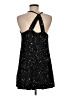 Eileen Fisher 100% Polyester Stars Black Cocktail Dress Size M - photo 2