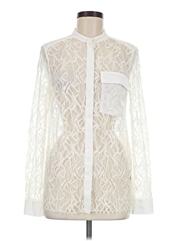 Reiss Long Sleeve Blouse (view 1)