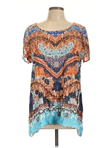 Soft Surroundings Short Sleeve Blouse (view 1)