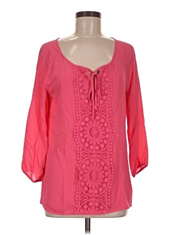 Appraisal 3/4 Sleeve Blouse (view 1)