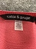 Cable & Gauge Burgundy Pullover Sweater Size L - photo 7