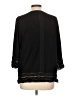 Soft Surroundings Black 3/4 Sleeve Blouse Size L - photo 2
