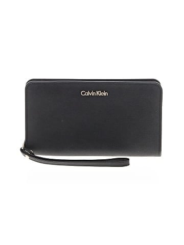Calvin Klein Leather Wristlet (view 1)