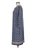Max Studio Print Blue Casual Dress Size M - photo 5