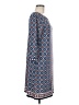 Max Studio Print Blue Casual Dress Size M - photo 4
