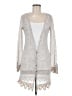 Free People Tan Silver Cardigan Size M - photo 1