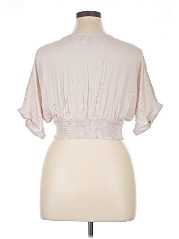 Lulus Short Sleeve Blouse (view 2)