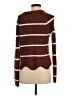 Pinque Stripes Burgundy Pullover Sweater Size S - photo 2