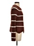 Pinque Stripes Burgundy Pullover Sweater Size S - photo 4