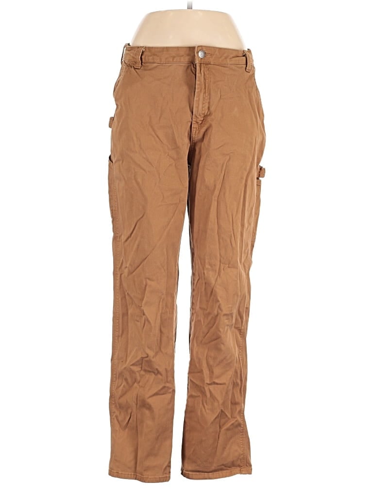 Pre-owned Dickies Cargo Pants In Brown