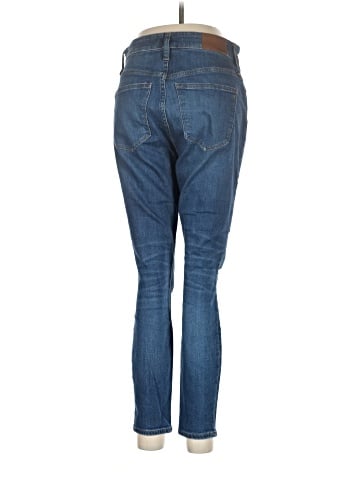 Madewell Curvy High-Rise Skinny Crop Jeans in Delmar Wash: Eco Edition (view 2)