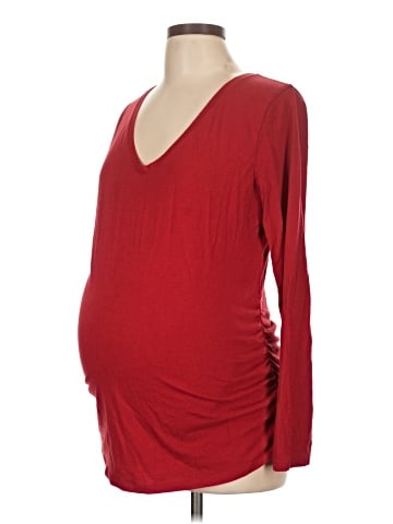 Isabel Maternity Long Sleeve T-Shirt (view 1)