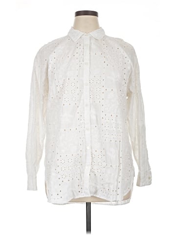 Ann Taylor LOFT Long Sleeve Button-Down Shirt (view 1)
