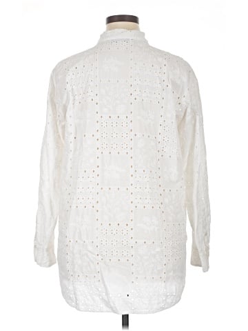 Ann Taylor LOFT Long Sleeve Button-Down Shirt (view 2)