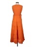 Max Studio 100% Polyester Orange Casual Dress Size S - photo 2