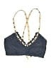 Xhilaration 100% Polyester Tweed Gray Swimsuit Top Size Fits all D/DD - photo 1