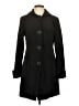 Anne Klein 100% Polyester Black Trenchcoat Size S - photo 1