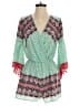 Miin 100% Polyester Paisley Green Romper Size S - photo 1