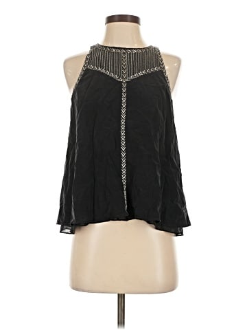 Rebecca Taylor Sleeveless Silk Top (view 1)