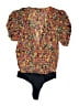 Olivaceous Floral Yellow Bodysuit Size S - photo 2