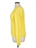 Lands' End 100% Baumwolle Solid Yellow Pullover Sweater Size XL - photo 5