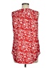 dalia 100% Polyester Red Sleeveless Blouse Size M - photo 2