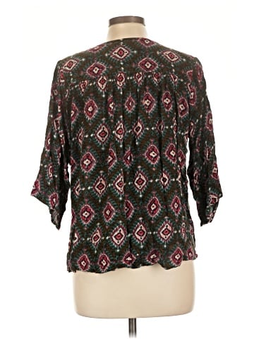 World Market 3/4 Sleeve Blouse (view 2)