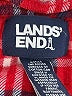Lands' End 100% Cotton Plaid Red Fleece Size 2X - photo 6