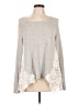Chelsea28 Gray Pullover Sweater Size L - photo 1