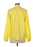 Talbots 100% Cotton Yellow Long Sleeve Blouse Size M - photo 2