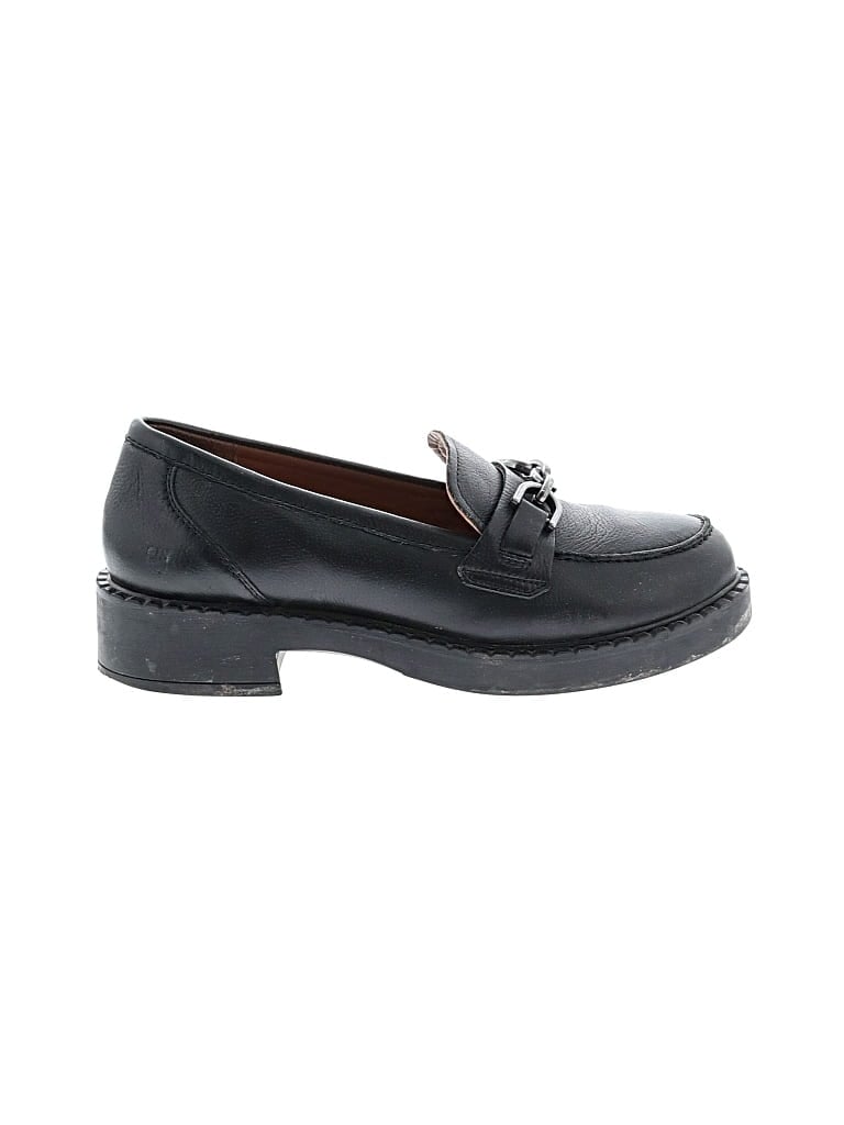 Pre-owned Gentle Souls Flats In Black