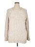 Orvis 100% Polyester Metallic Tan Pullover Sweater Size XL - photo 1