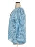 Talbots 100% Cotton Blue Long Sleeve Polo Size XL - photo 5