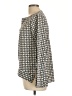 Grifflin 100% Rayon Ivory Long Sleeve Blouse Size L - photo 5