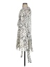Sam Edelman 100% Polyester Animal Print Silver Cocktail Dress Size 2 - photo 5