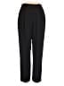 Ingenuity 100% Polyester Solid Black Dress Pants Size 10 - photo 1