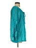 Robert Louis Teal 3/4 Sleeve Blouse Size M - photo 4