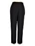 Ingenuity 100% Polyester Solid Black Dress Pants Size 10 - photo 2