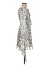 Sam Edelman 100% Polyester Animal Print Silver Cocktail Dress Size 2 - photo 4