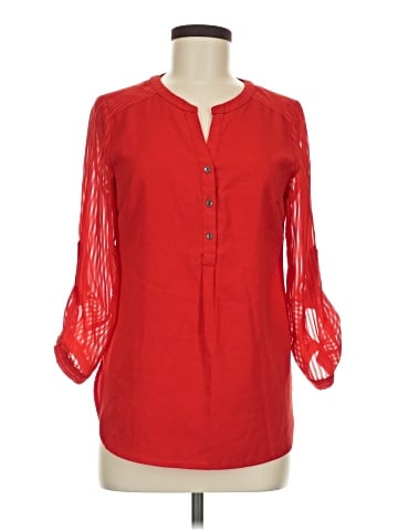 Skies Are Blue 3/4 Sleeve Blouse (view 1)