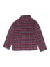 Lands' End 100% Polyester Plaid Red Long Sleeve Button-Down Shirt Size 10 - photo 2