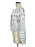 FRYE Argyle Silver Pullover Sweater Size M - photo 5