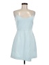 French Connection 100% Polyester Solid Blue Cocktail Dress Size 6 - photo 1
