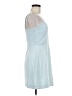 French Connection 100% Polyester Solid Blue Cocktail Dress Size 6 - photo 4